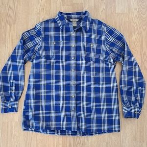 Duluth Trading Co Flannel Button Down
